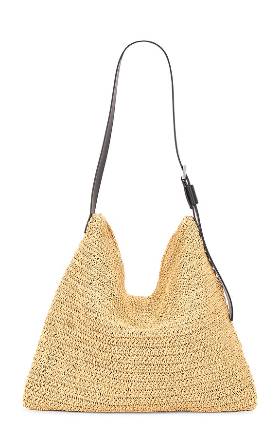 view 2 of 4 Asha Paper Shoulder Bag in Natural