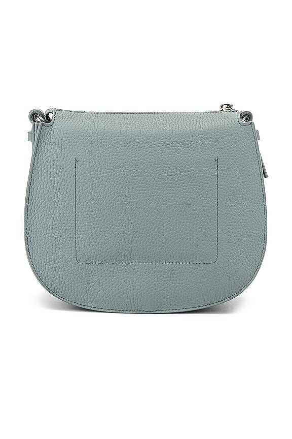 view 2 of 5 Captain Lea Round Crossbody in Denim Blue