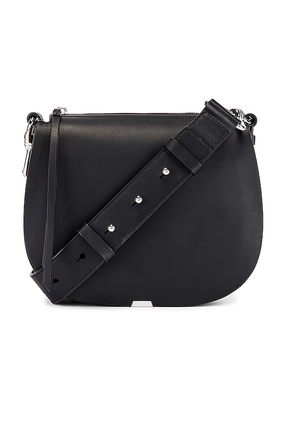 view 1 of 5 Captain Small Round Crossbody in Black