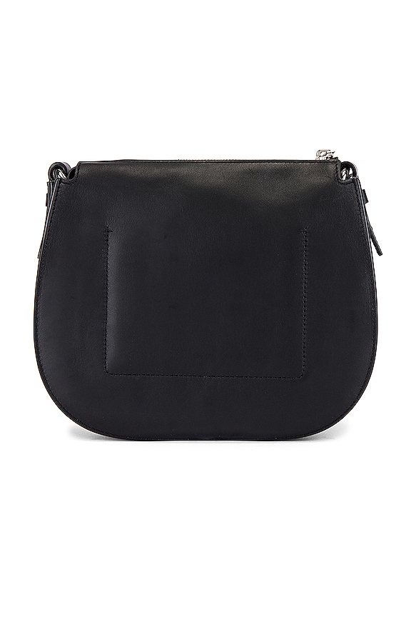 view 2 of 5 Captain Small Round Crossbody in Black