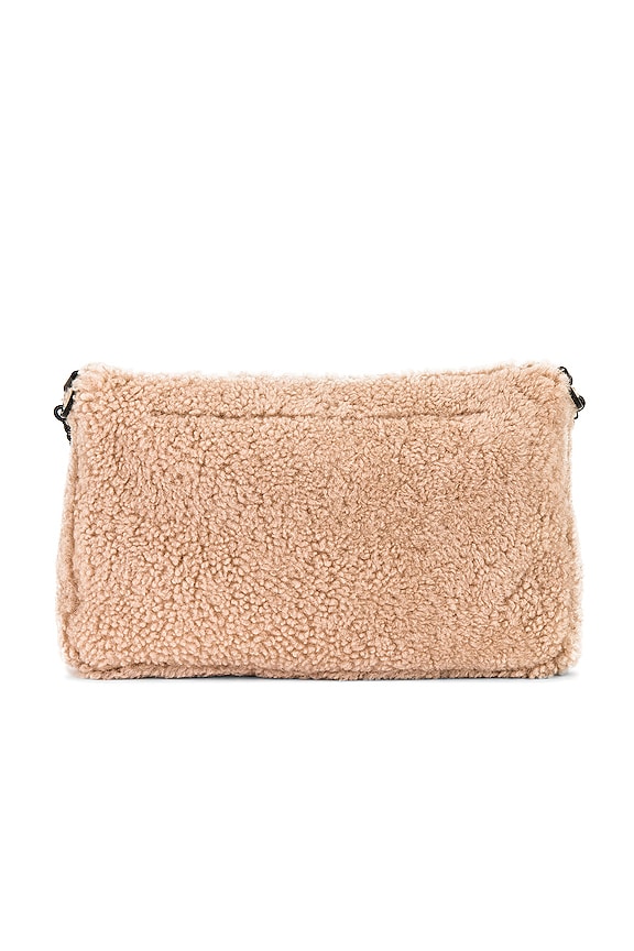 view 2 of 6 Eve Shearling Crossbody in Alabaster Pink