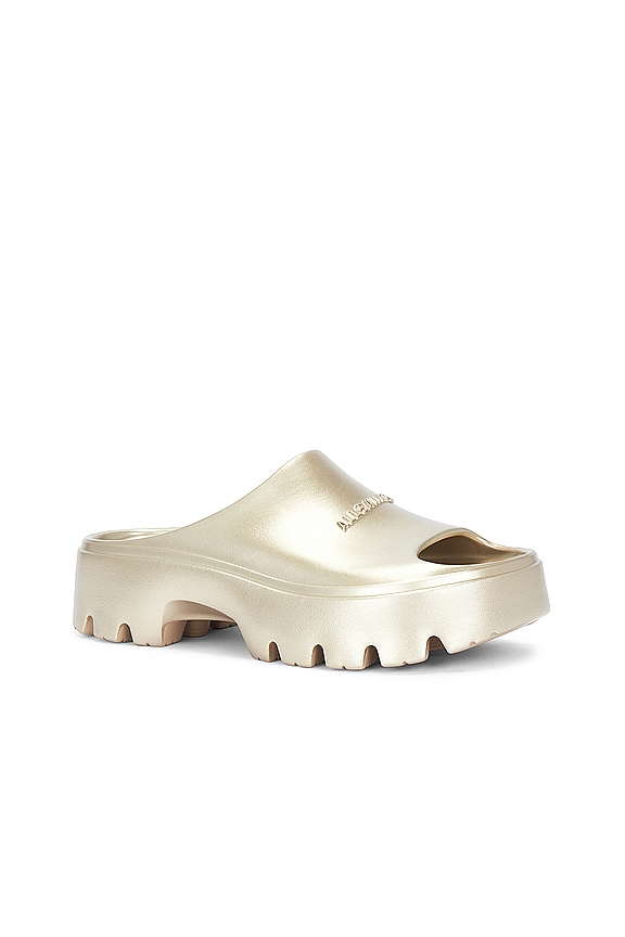 view 2 of 5 Eclipse Flatform Slider in Metallic Gold