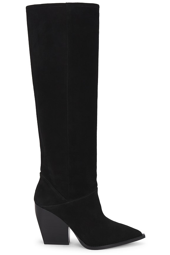 view 2 of 5 ЗАМШЕВЫЕ САПОГИ ROBERTA in Black