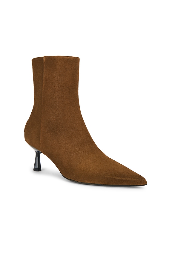 view 2 of 5 Vivian Suede Boot in Sepia Brown