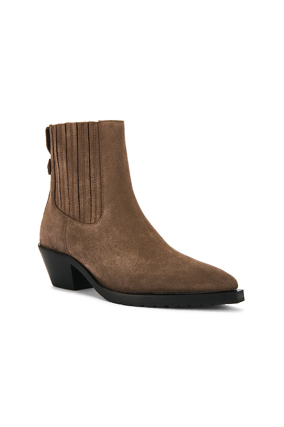 view 2 of 5 Marcie Suede Boot in Pine Bark Brown