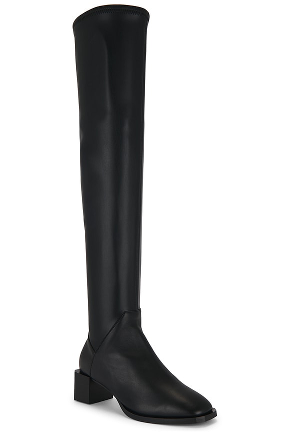 view 2 of 5 Avril Over The Knee Boot in Black