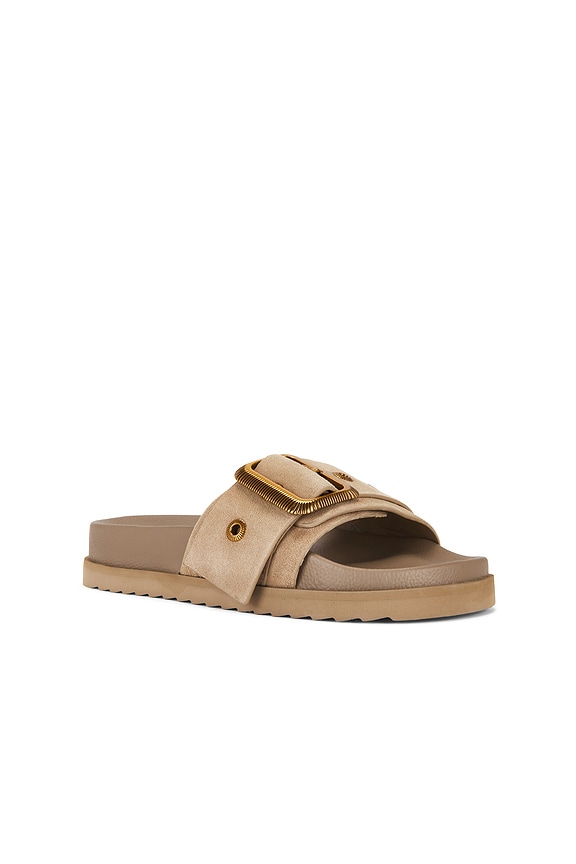 view 2 of 5 NU-PIED ELLIE WESTERN SLIDER in Sand Brown