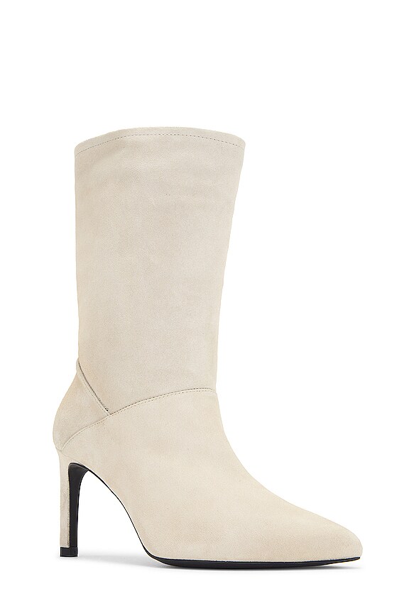 view 2 of 5 Orlana Suede Bootie in Stone White