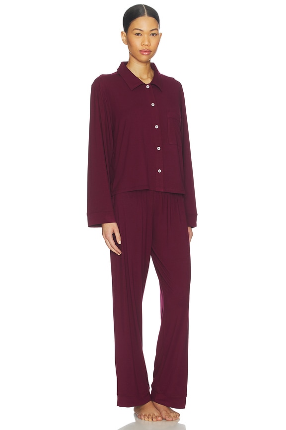 view 2 of 4 PYJAMA SLOAN in Cranberry