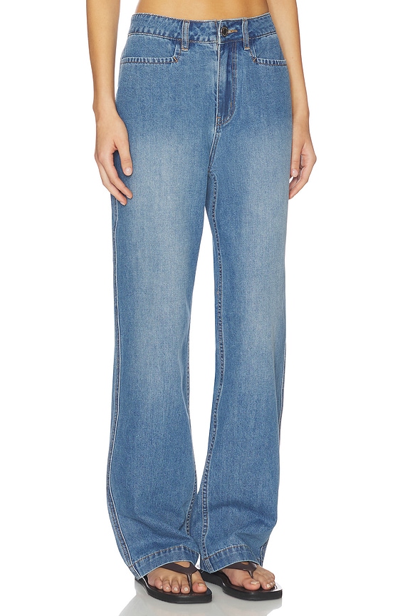 view 2 of 6 Dani Jeans in Coastal Blue