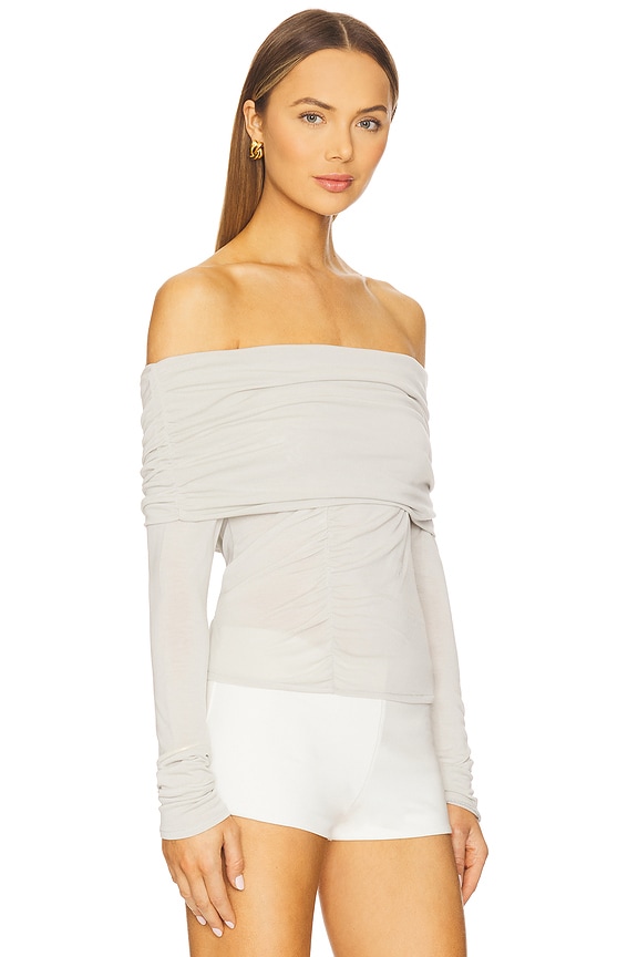 view 2 of 4 Emica Top in Gray