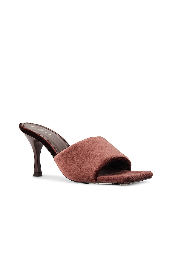 view 2 of 5 PANTUNFLA PUFFY in Velvet Coffee