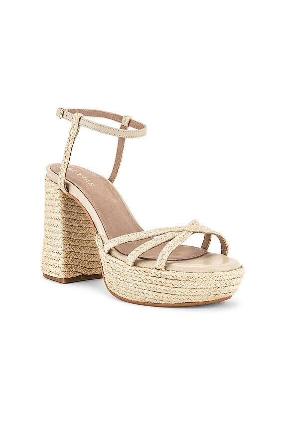 view 2 of 5 Carioca Platform Sandal in Natural