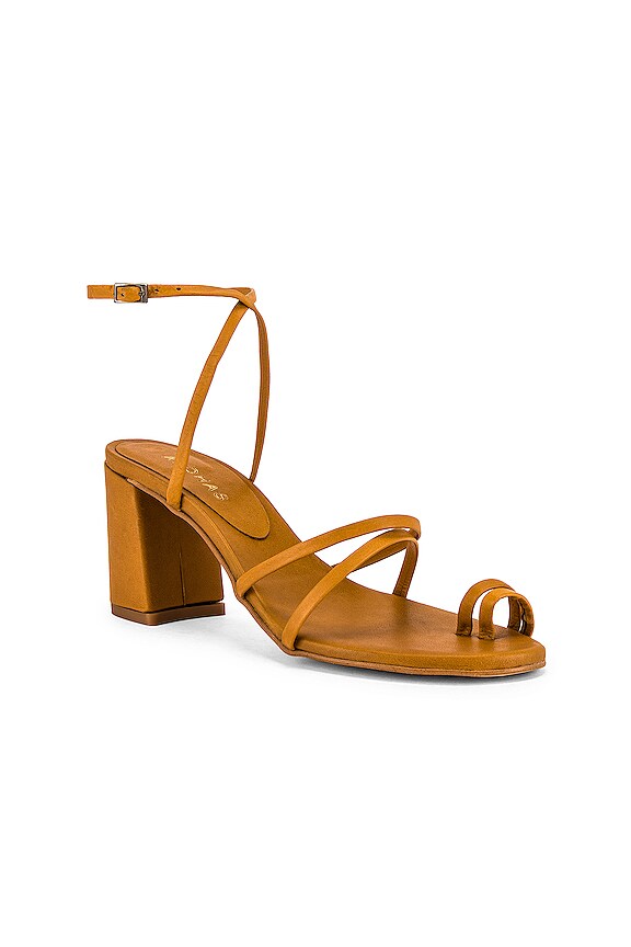 view 2 of 5 Mochi Strappy Sandal in Caramel