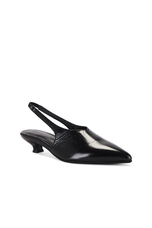 view 2 of 5 Eros Leather Mules in Black