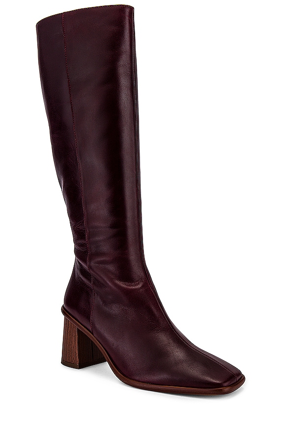 view 2 of 5 EAST ブーツ in Burgundy