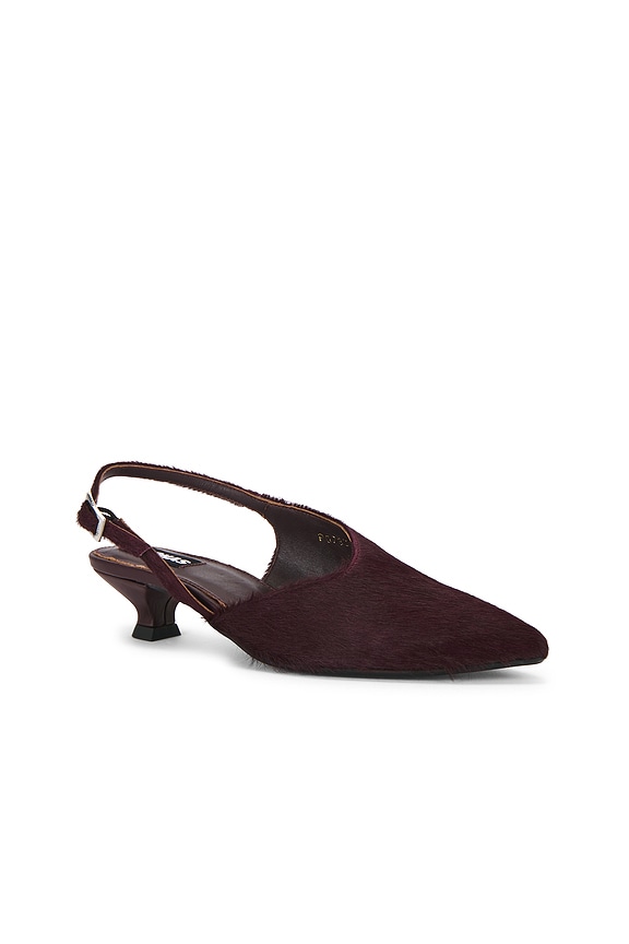 view 2 of 5 Nelly Slingback Pump in Soft Burgundy