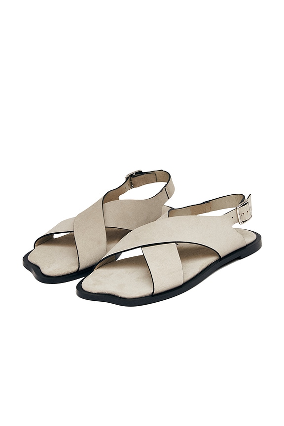 view 2 of 5 SANDALIA NALU SUEDE in Suede Beige