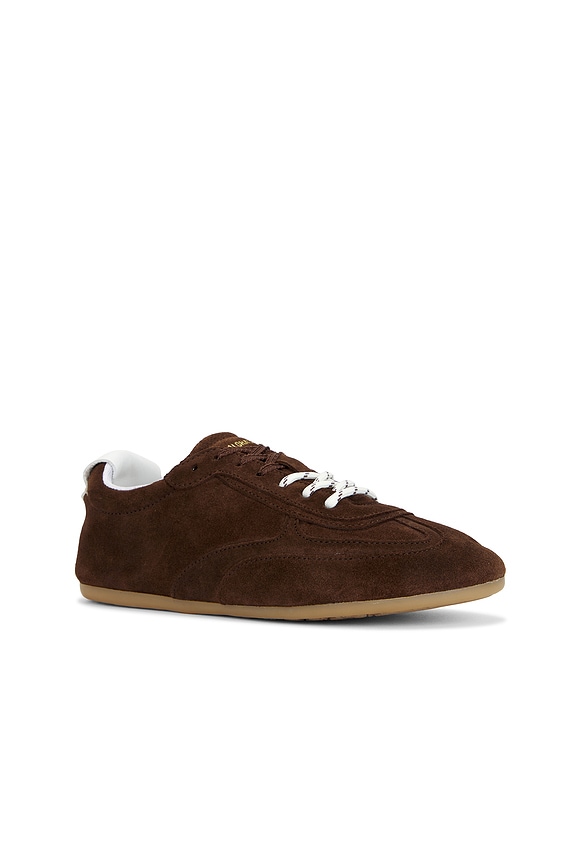 view 2 of 6 ZAPATILLA DEPORTIVA TB.24 in Suede Chocolate Brown