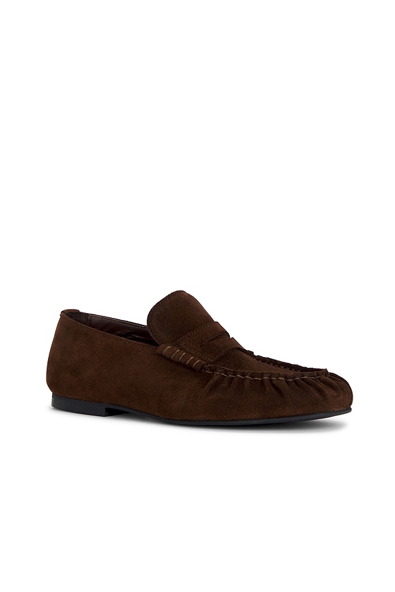 view 2 of 5 MOCASÍN AVEN in Suede Brown