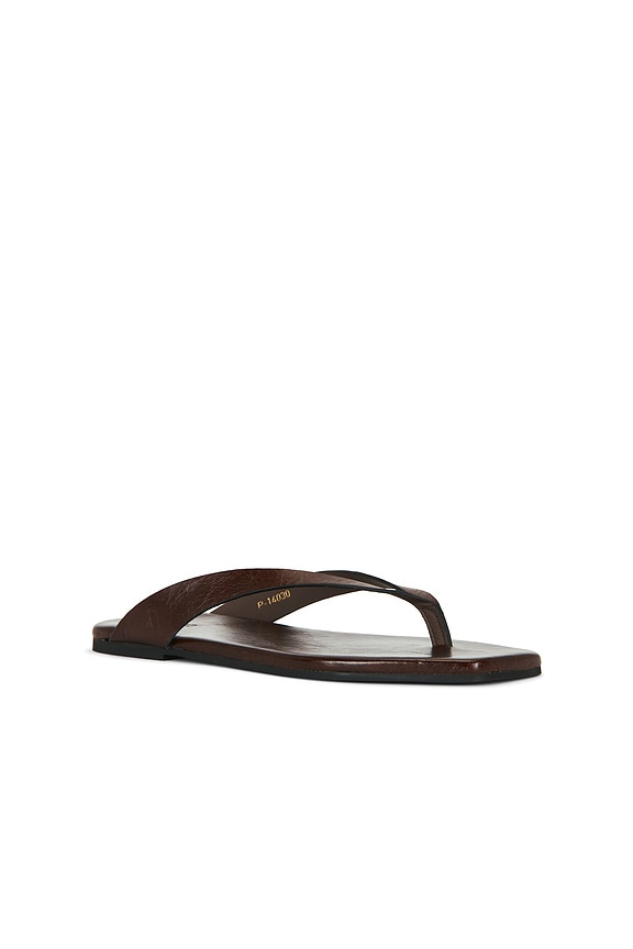 view 2 of 5 SANDALIA OLA LEATHER  in Rift Brown