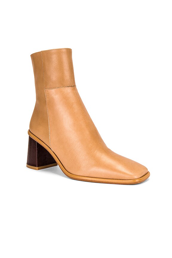 view 2 of 5 BOTTINES WEST in Beige