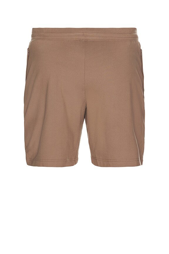 view 2 of 5 7' Conquer React Performance Short in Mushroom