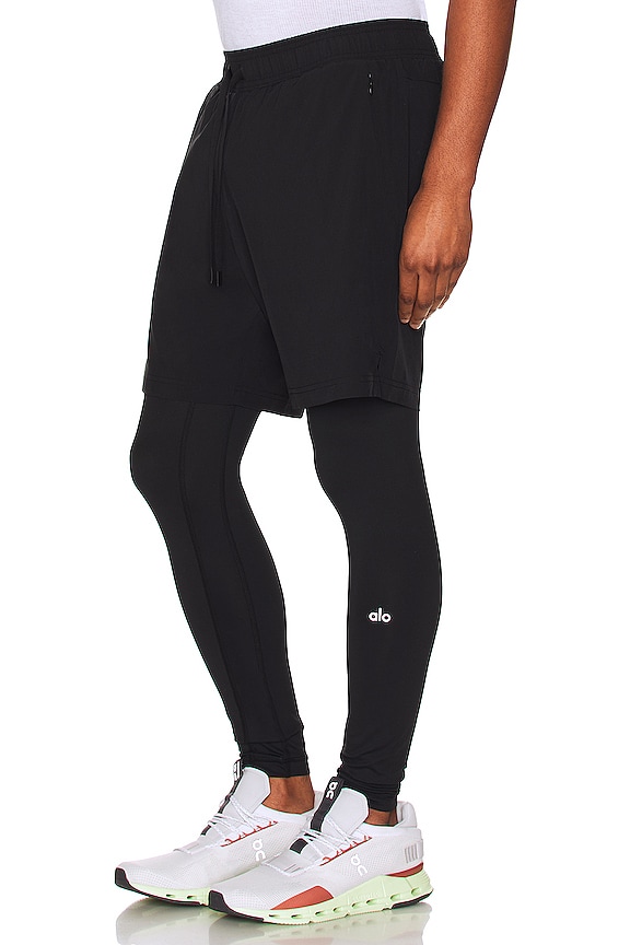 view 2 of 6 Stability 2 In 1 Pant in Black