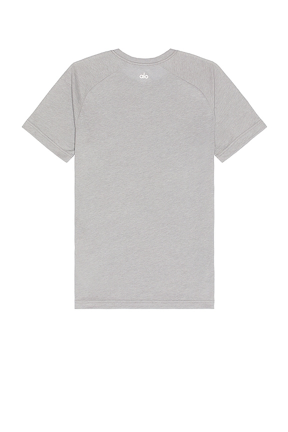 view 2 of 3 The Triumph Crew Neck Tee in Athletic Heather Grey