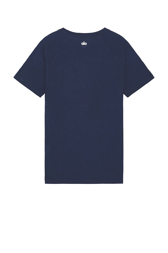 view 2 of 5 The Triumph Crew Neck T-Shirt in Navy