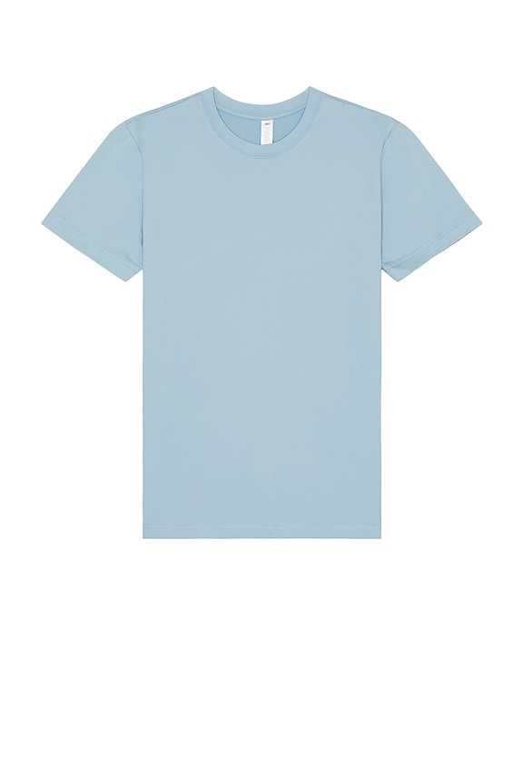 view 1 of 4 Conquer Crewneck Short Sleeve in Celestial Blue