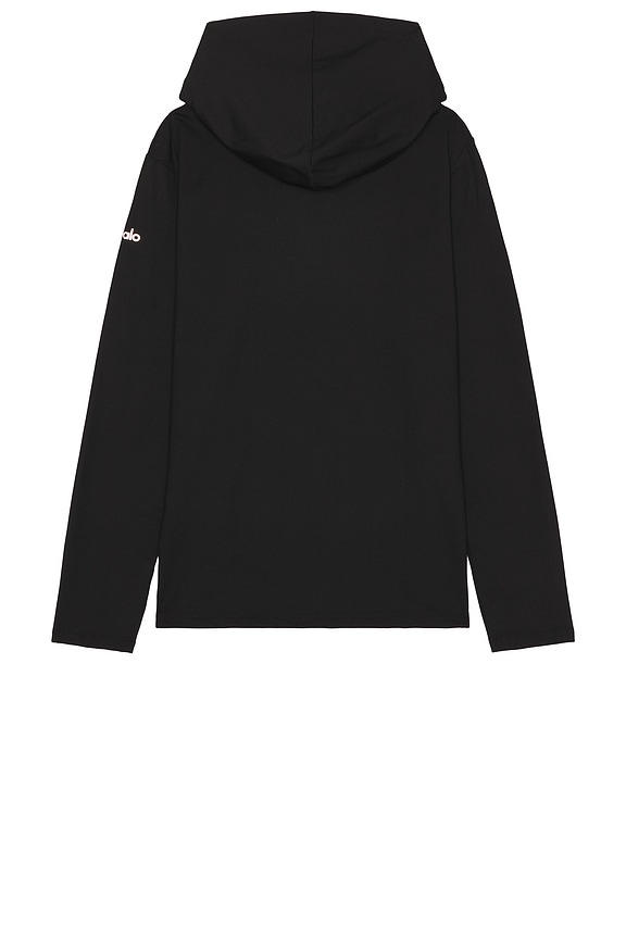 view 2 of 4 Conquer Reform Long Sleeve With Hood in Black