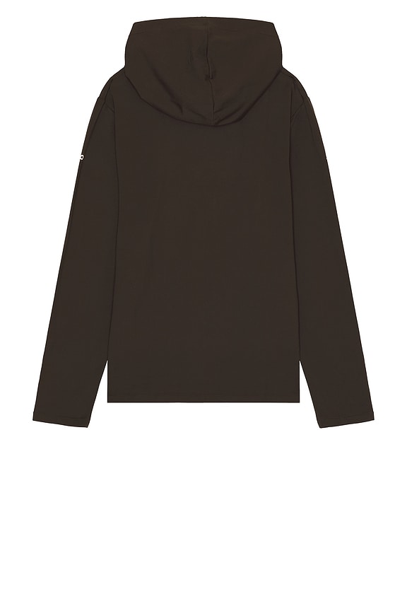 view 2 of 4 Conquer Reform Long Sleeve With Hood in Espresso