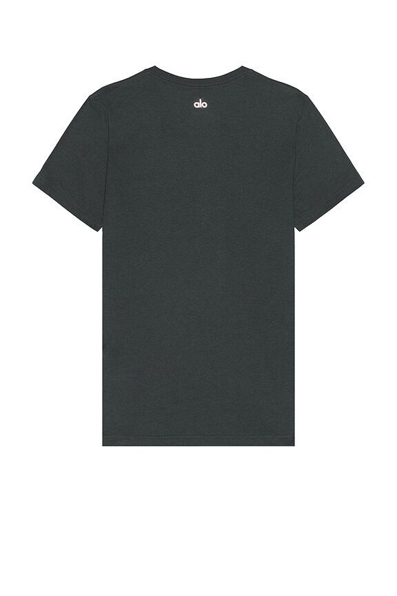 view 2 of 4 T-SHIRT in Charcoal Green