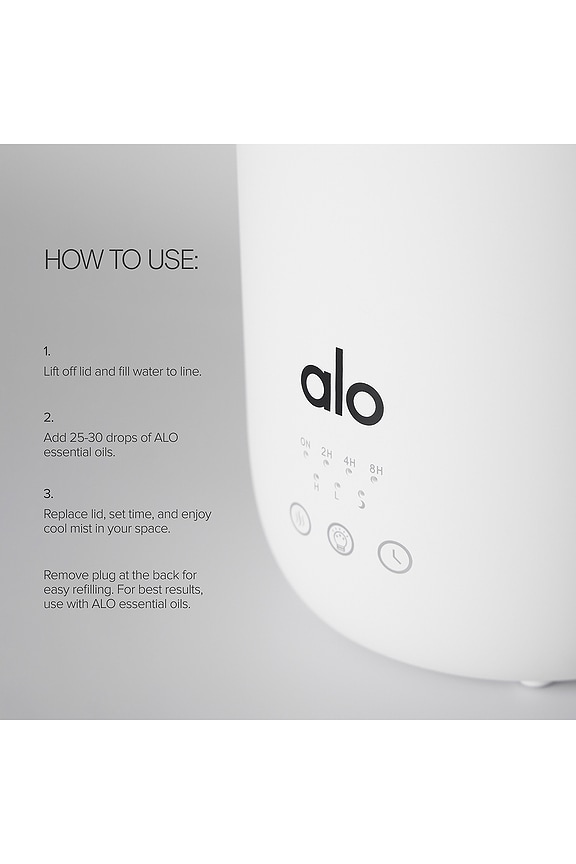 alo Aura Diffuser in White | REVOLVE