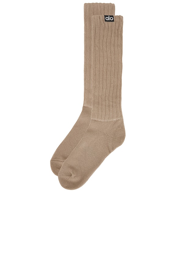 view 2 of 2 CALCETIN SCRUNCH in Gravel