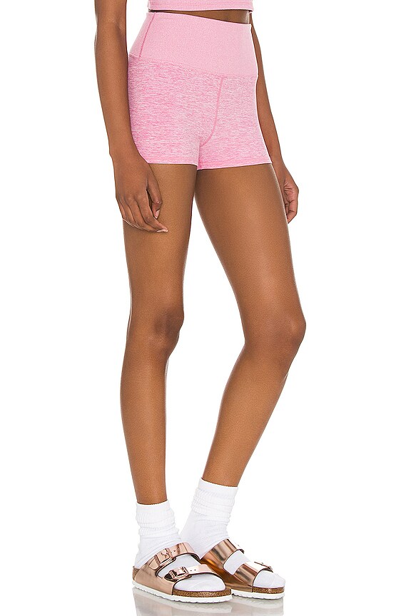 view 2 of 4 Alosoft Aura Short in Parisian Pink Heather