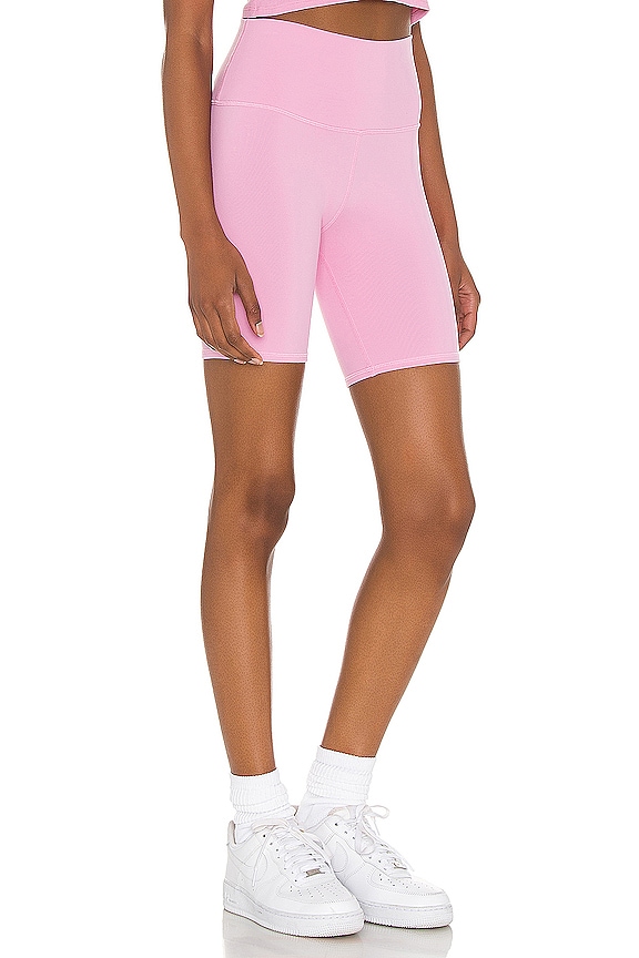 view 2 of 4 High Waist Biker Short in Parisian Pink