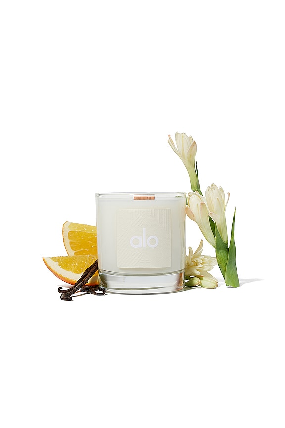 view 2 of 2 ALO SIGNATURE 8OZ CANDLE キャンドル in Santal