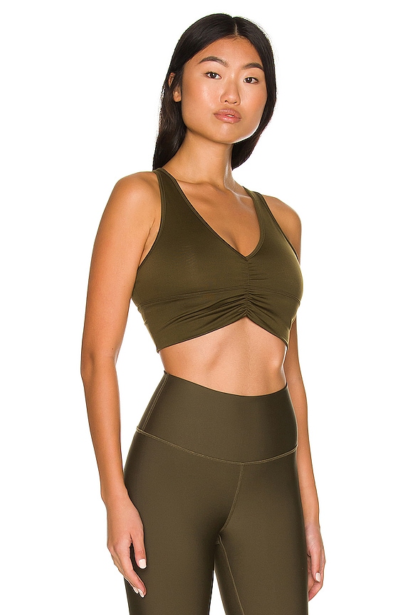 view 2 of 4 Wild Thing Bra in Dark Olive
