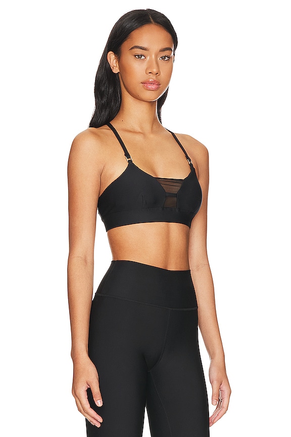 view 2 of 4 Airlift Mesh Allure Bra in Black