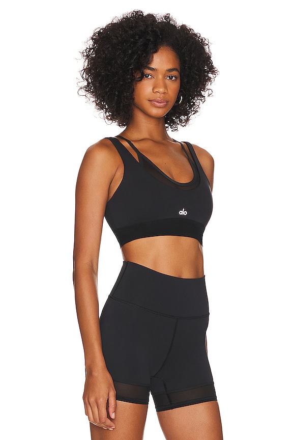 view 2 of 4 Airlift Double Trouble Sports Bra in Black