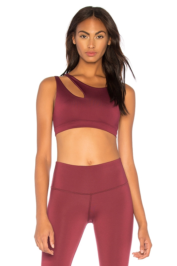 view 1 of 4 Peak Bra in Black Cherry