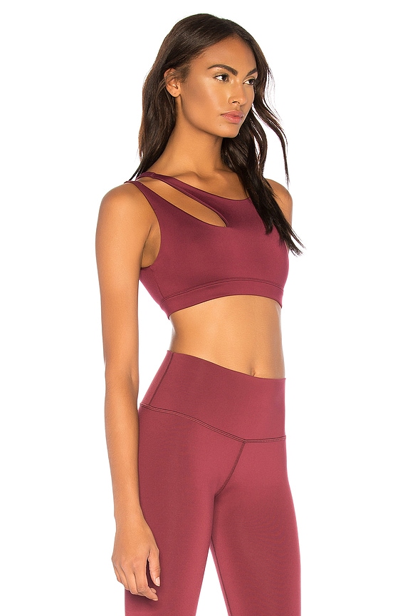 view 2 of 4 Peak Bra in Black Cherry