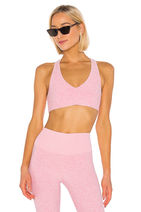 view 1 of 4 Alosoft Base Bra in Flamingo Heather