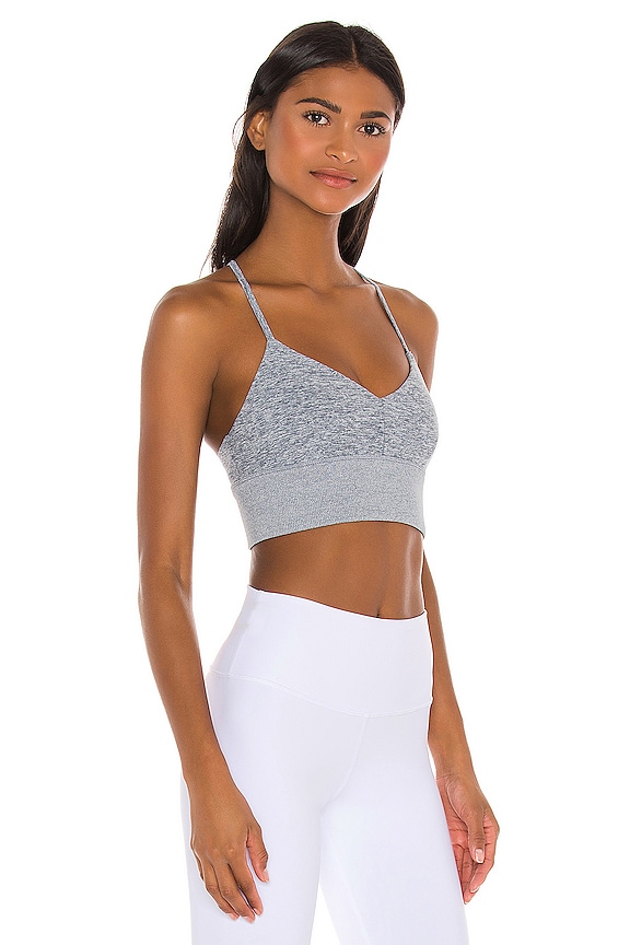 view 2 of 4 Alosoft Lavish Bra in Blue Haze Heather