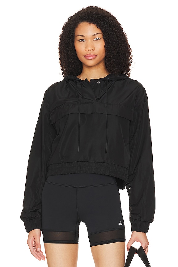 view 2 of 6 International Anorak Hoodie in Black