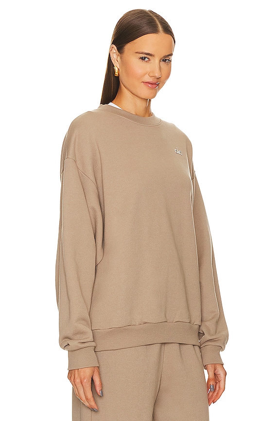 view 2 of 5 Accolade Crew Neck Pullover Sweatshirt in Gravel
