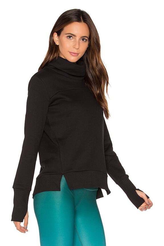 view 2 of 5 Haze Long Sleeve Sweatshirt in Black