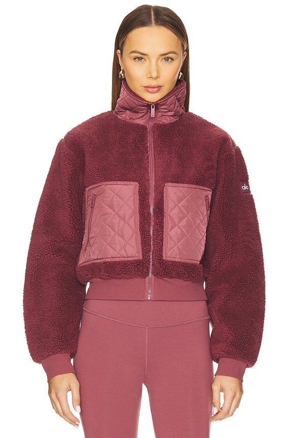 view 2 of 6 SHERPA EDGE 보머 in Burgundy Truffle